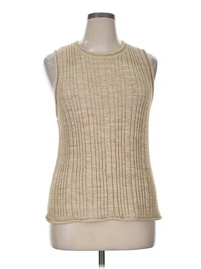Pre-owned Pilcro Pullover Sweater In Brown