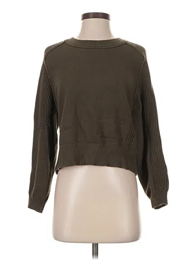 Pre-owned Pilcro Pullover Sweater In Brown