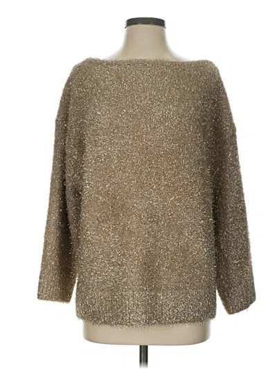 Pre-owned Pilcro Pullover Sweater In Brown