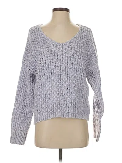 Pre-owned Pilcro Pullover Sweater In Gray