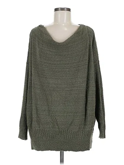 Pre-owned Pilcro Pullover Sweater In Green