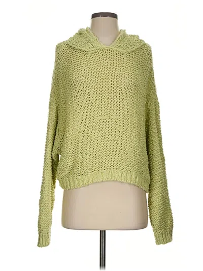 Pre-owned Pilcro Pullover Sweater In Green