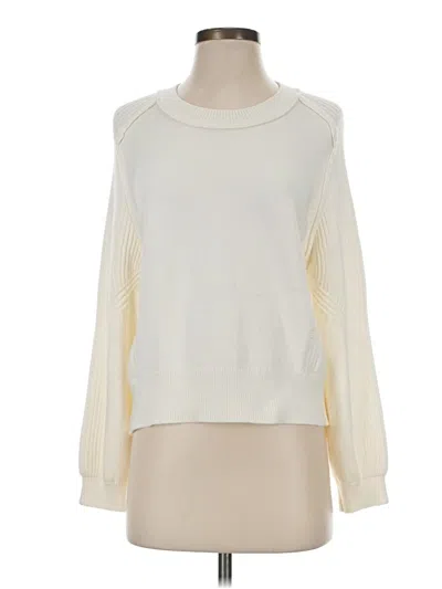 Pre-owned Pilcro Pullover Sweater In Ivory