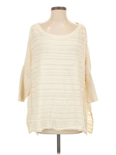Pre-owned Pilcro Pullover Sweater In Ivory