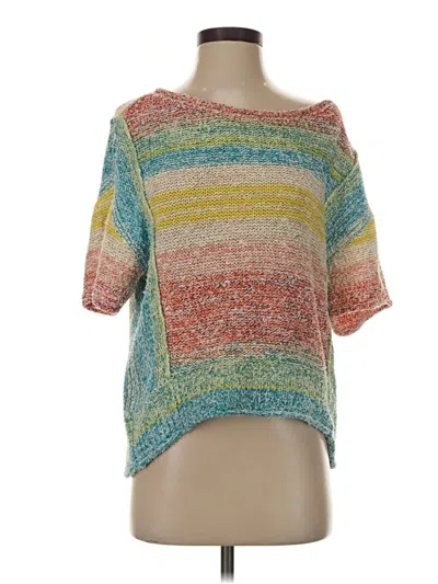 Pre-owned Pilcro Pullover Sweater In Orange