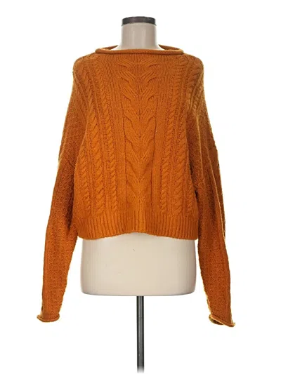 Pre-owned Pilcro Pullover Sweater In Orange