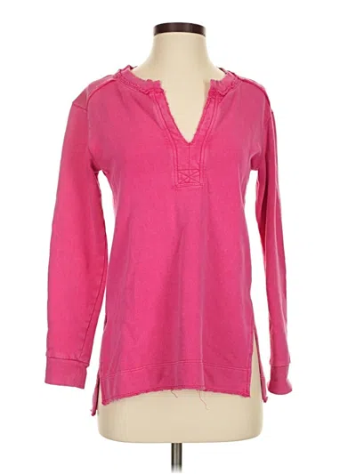 Pre-owned Pilcro Pullover Sweater In Pink
