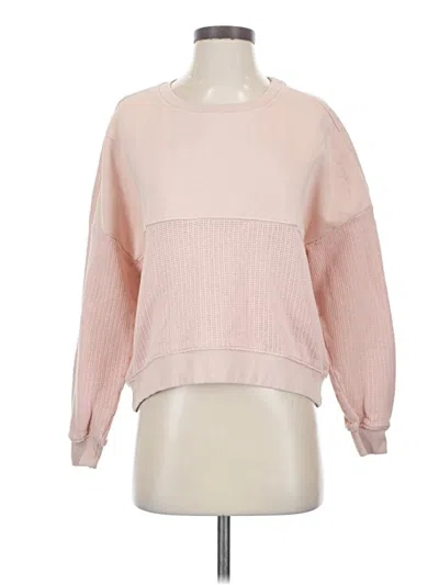 Pre-owned Pilcro Pullover Sweater In Pink