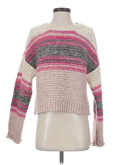 Pre-owned Pilcro Pullover Sweater In Pink