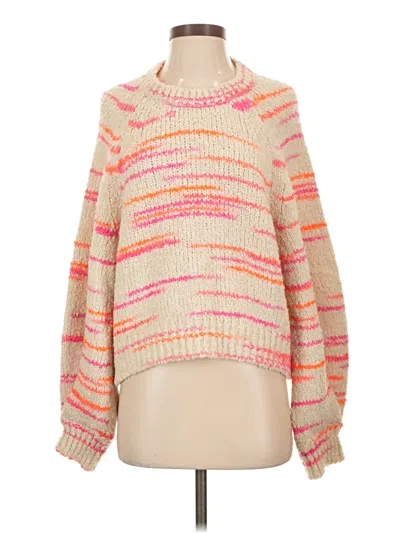 Pre-owned Pilcro Pullover Sweater In Pink