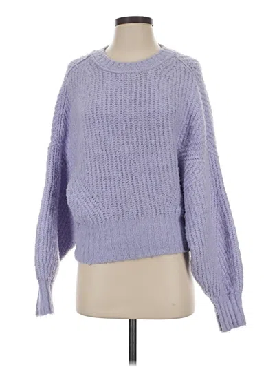 Pre-owned Pilcro Pullover Sweater In Purple