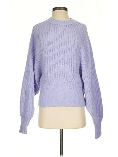 Pre-owned Pilcro Pullover Sweater In Purple