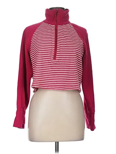 Pre-owned Pilcro Pullover Sweater In Red