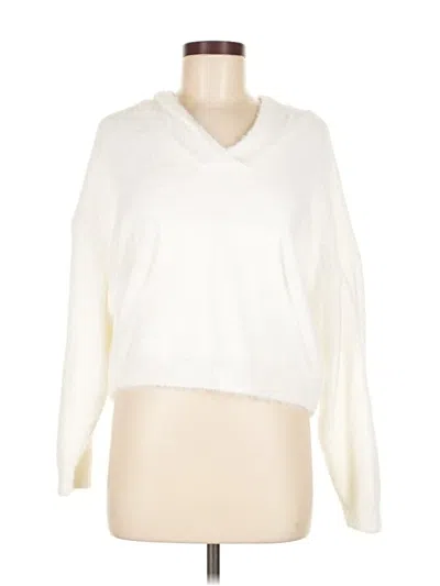 Pre-owned Pilcro Pullover Sweater In White