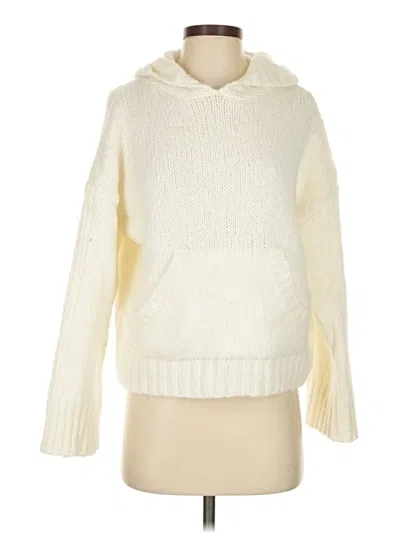 Pre-owned Pilcro Pullover Sweater In White