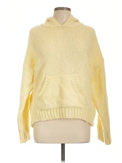 Pre-owned Pilcro Pullover Sweater In Yellow