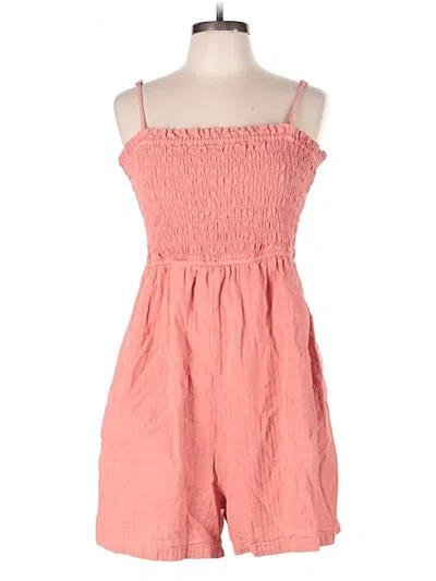 Pre-owned Pilcro Romper In Pink