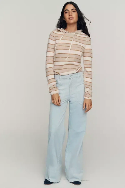 Pilcro Rylan High-rise Flare Jeans By : Corduroy Edition In Blue
