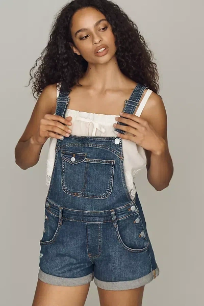 Pilcro Short Overalls In Blue