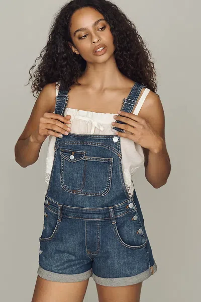 Pilcro Short Overalls In Blue
