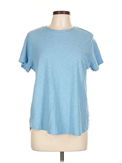 Pre-owned Pilcro Short Sleeve T-shirt In Blue