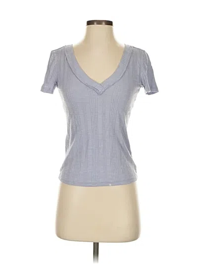 Pre-owned Pilcro Short Sleeve T-shirt In Gray