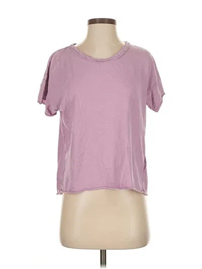 Pre-owned Pilcro Short Sleeve T-shirt In Pink