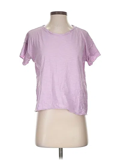 Pre-owned Pilcro Short Sleeve T-shirt In Purple