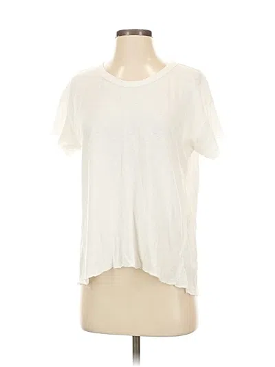 Pre-owned Pilcro Short Sleeve T-shirt In White