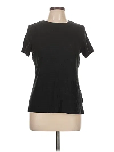Pre-owned Pilcro Short Sleeve T-shirt In Black