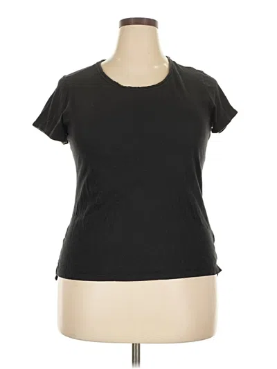 Pre-owned Pilcro Short Sleeve T-shirt In Black
