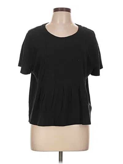 Pre-owned Pilcro Short Sleeve T-shirt In Black