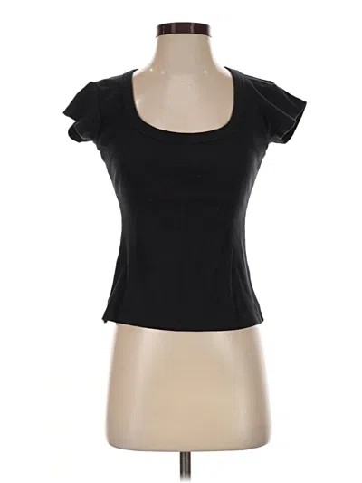 Pre-owned Pilcro Short Sleeve T-shirt In Black
