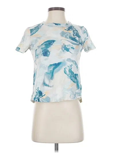 Pre-owned Pilcro Short Sleeve T-shirt In Blue