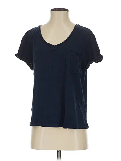 Pre-owned Pilcro Short Sleeve T-shirt In Blue