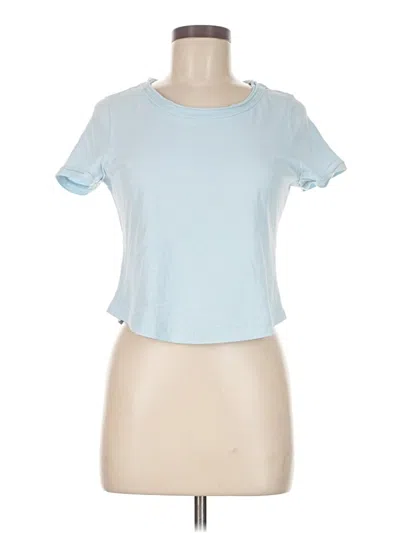 Pre-owned Pilcro Short Sleeve T-shirt In Blue