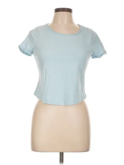 Pre-owned Pilcro Short Sleeve T-shirt In Blue
