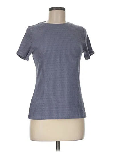 Pre-owned Pilcro Short Sleeve T-shirt In Gray