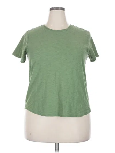 Pre-owned Pilcro Short Sleeve T-shirt In Green