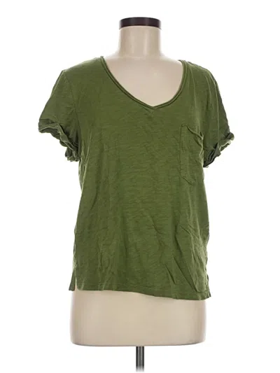Pre-owned Pilcro Short Sleeve T-shirt In Green
