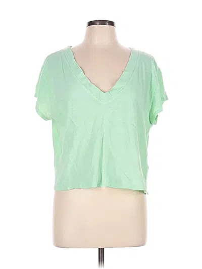 Pre-owned Pilcro Short Sleeve T-shirt In Green