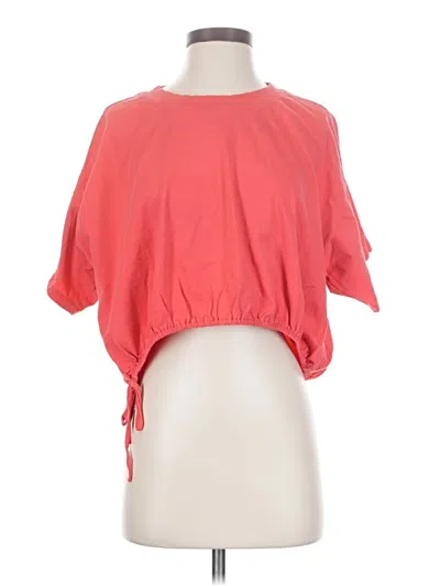 Pre-owned Pilcro Short Sleeve T-shirt In Orange