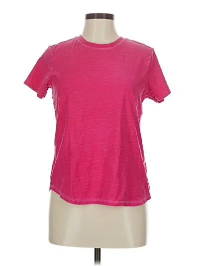 Pre-owned Pilcro Short Sleeve T-shirt In Pink