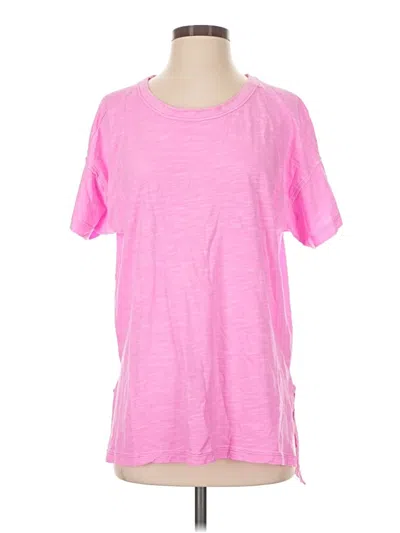 Pre-owned Pilcro Short Sleeve T-shirt In Pink