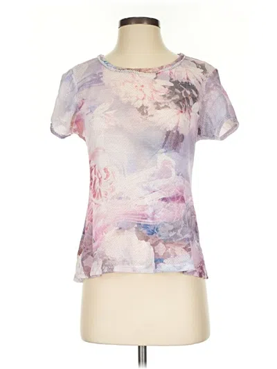 Pre-owned Pilcro Short Sleeve T-shirt In Pink