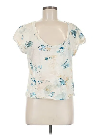 Pre-owned Pilcro Short Sleeve T-shirt In White