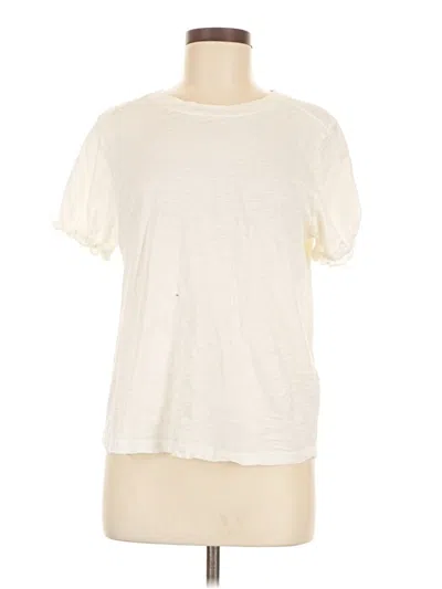 Pre-owned Pilcro Short Sleeve T-shirt In White
