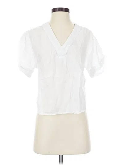 Pre-owned Pilcro Short Sleeve T-shirt In White