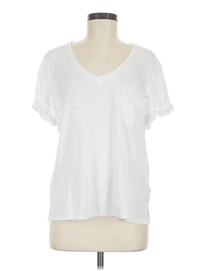 Pre-owned Pilcro Short Sleeve T-shirt In White