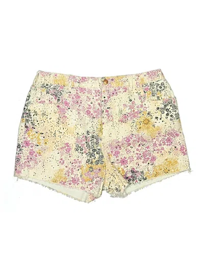 Pre-owned Pilcro Shorts In Gold